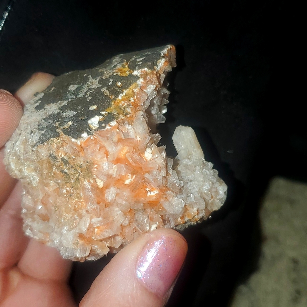 Amazing Calla Lily Apophyllite & Stilbite Specimine